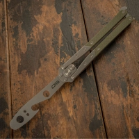 Автоматический нож бабочка CJRB Kinetic-flip, G10 Green купить в 